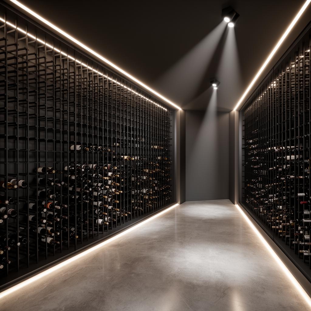 Modern wine cellar build